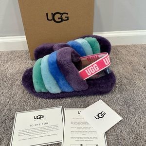 UGG Fluff Yeah Slide Pride Edition